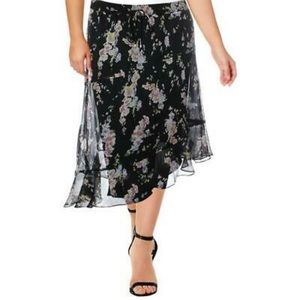 NWT! Ralph Lauren Boho Chiffon Skirt